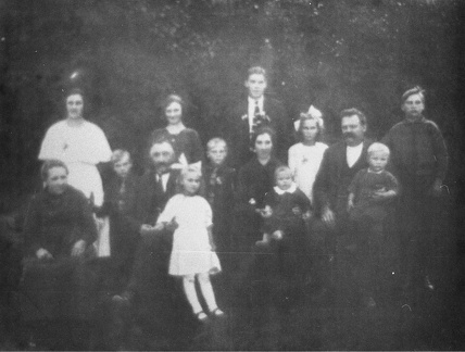 Gunder Andersen med familier.